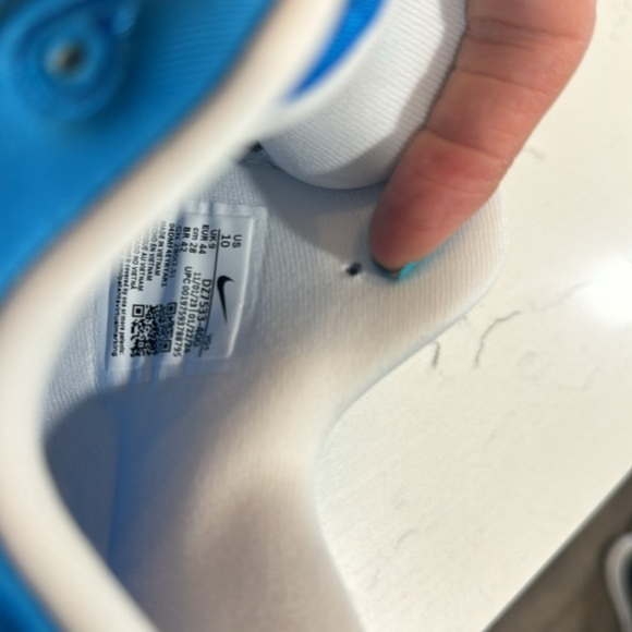 Nike sneakers. Fun colors.  Very comfortable. Never been worn. - Picture 4 of 4